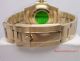 2018 Replica Yellow Gold Rolex GMT-MASTER II Watch SS Green Face (3)_th.jpg